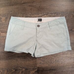 Mint Green Volcom Shorts